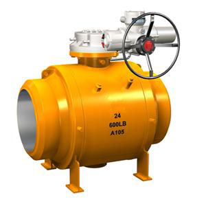 Long distance pipeline ball valve