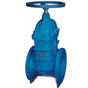 Elastic seat sealing gate valve