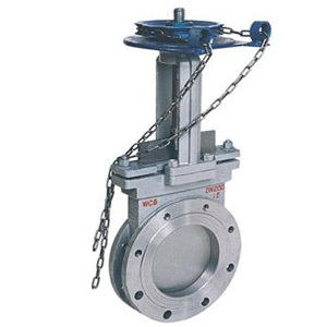 PZL73H sprocket pair clip type knife gate valve